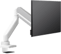 Neomounts NEXT Core DS70-450WH1 Monitorarm Gasgeveerd - Wit linkerkant