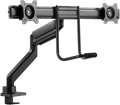 Neomounts NEXT Core DS75-450BL2 Crossbar Monitorarm Gasgeveerd - Zwart linkerkant