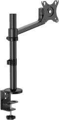 Neomounts NEXT Lite DS60-425BL1 Space-Saving Monitor Arm - Black left side