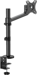 Neomounts NEXT Lite DS60-425BL1 Ruimtebesparende Monitorarm - Zwart linkerkant