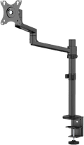 Neomounts NEXT Lite DS60-425BL1 Space-Saving Monitor Arm - Black front