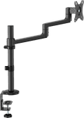 Neomounts NEXT Lite DS60-425BL1 Space-Saving Monitor Arm - Black left side