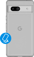 BlueBuilt Protective Back Cover Google Pixel 7A Transparent Main Image