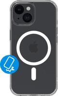 BlueBuilt Protective Back Cover met MagSafe iPhone 15 Transparant Main Image