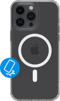 BlueBuilt Protective Back Cover met MagSafe iPhone 15 Pro Max Transparant Main Image
