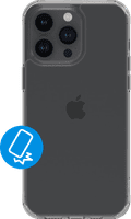 BlueBuilt Protective Back Cover iPhone 15 Pro Max Transparant Main Image