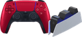 Sony PlayStation 5 DualSense Wireless Controller Volcanic Red + BlueBuilt Charging Dock Main Image