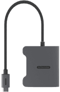 Sitecom USB-C to Dual HDMI Adapter front