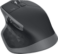 Logitech MX Master 2S Wireless Mouse Black (2024) left side