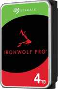 Seagate Ironwolf Pro 4TB right side