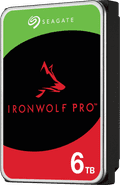 Seagate Ironwolf Pro 6TB rechterkant