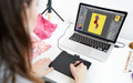 Wacom Intuos S Black product in use