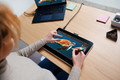 Wacom One 13 Touch product in gebruik
