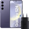 Samsung Galaxy S24 128GB Paars 5G + Samsung Snellader 25 Watt Main Image