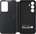 Samsung Galaxy S24 Smart View Book Case Zwart voorkant