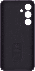 Samsung Galaxy S24 Siliconen Back Cover Donkerpaars voorkant
