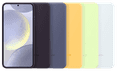 Samsung Galaxy S24 Plus Siliconen Back Cover Donkerpaars voorkant