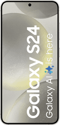 Samsung Galaxy S24 256GB Grijs 5G + Samsung Snellader 25 Watt voorkant