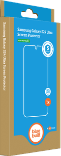 BlueBuilt Samsung Galaxy S24 Ultra Protège-écran Verre emballage