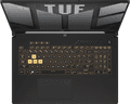 ASUS TUF Gaming F17 FX707ZC4-HX111W bovenkant