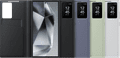 Samsung Galaxy S24 Ultra Smart View Book Case Paars voorkant