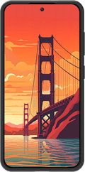 BlueBuilt Samsung Galaxy S24 Back Cover Zwart voorkant