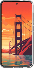 BlueBuilt Samsung Galaxy S24 Back Cover Transparent front