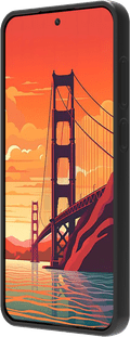 BlueBuilt Samsung Galaxy S24 Plus Back Cover Black left side