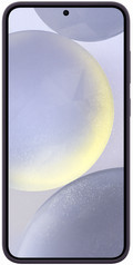 Samsung Galaxy S24 Plus Siliconen Back Cover Donkerpaars voorkant