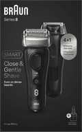 Braun Series 8 8560cc Black packaging