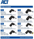 ACT AC2055 Laptop Oplader 65W visual leverancier