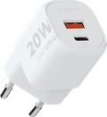 Xtorm Chargeur Rapide avec 2 Ports USB 20 W Blanc Main Image