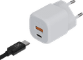 Xtorm Chargeur Rapide avec 2 Ports USB 20 W Blanc produit à l'usage