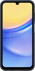 Samsung Galaxy A15 4G/5G Card Slot Back Cover Donkerblauw rechterkant