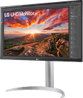LG 27UP83AK-W voorkant