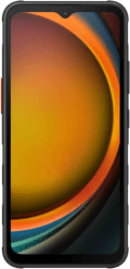 Samsung Galaxy Xcover 7 128GB Zwart 5G Enterprise Edition voorkant
