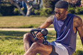 Theragun Elite Gen 5 product in use