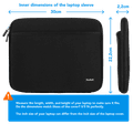 BlueBuilt Laptop Sleeve Width 30cm 12 - 13 inches Black visual Coolblue 2