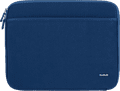BlueBuilt Laptophoes breedte 37 cm 15-16 inch M Blauw voorkant