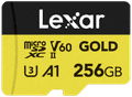 Lexar Professional MicroSDXC GOLD 256GB 180MB/s Main Image