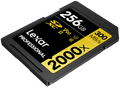 Lexar Professional SDXC 2000x GOLD 256GB 260MB/s voorkant