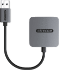 Sitecom USB-A Card Reader UHS-II (312MB/s) front