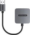 Sitecom USB-A Card Reader UHS-II (312MB/s) voorkant