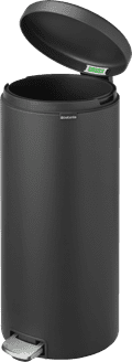 Brabantia NewIcon Pedal Trash Can 30L Mineral Infinite Gray detail