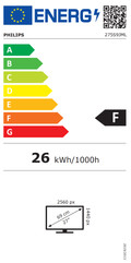 Philips 275S9JML/00 energielabel