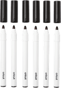 Cricut Permanente Markers 2,5 mm Zwart 6-pack voorkant