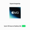 Apple MacBook Air 13 inches (2024) M3 (8/10) 16GB/256GB Midnight AZERTY visual supplier