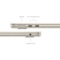 Apple MacBook Air 13 inches (2024) M3 (8-core CPU/10-core GPU) 24GB/512GB Starlight AZERTY visual supplier