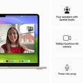 Apple MacBook Air 13 inches (2024) M3 (8-core CPU/10-core GPU) 24GB/512GB Starlight AZERTY visual supplier