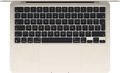 Apple MacBook Air 13 inches (2024) M3 (8-core CPU/10-core GPU) 24GB/512GB Starlight AZERTY top